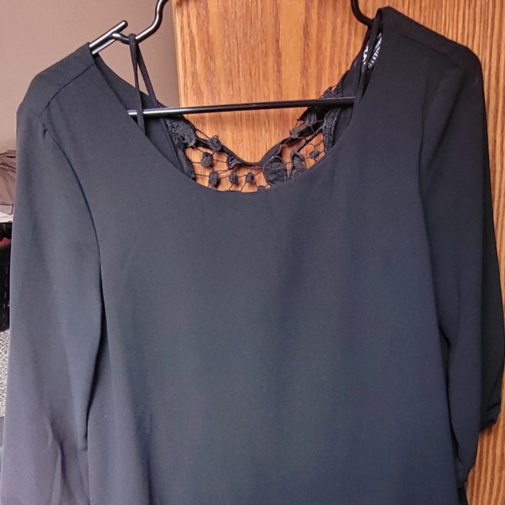 Papermoon (exclusively for StitchFix) black blouse